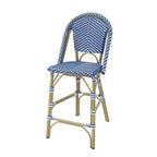 Franco 5pc Counter Height Patio Dining Set - miBasics: Outdoor Aluminum Barstools & Table Set, Water-Resistant