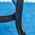 5pc Outdoor Swivel Chairs & Square Table - Captiva Designs
