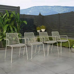 Amazonia Bahia 7pc Aluminum Rectangular Patio Dining Set Gray