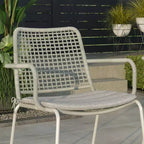 Amazonia Bahia 7pc Aluminum Rectangular Patio Dining Set Gray