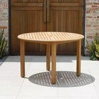 Amazonia Beijo 5pc Round Outdoor Patio Dining Set Gray