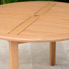 Amazonia Beijo 5pc Round Outdoor Patio Dining Set Gray