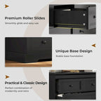 Cassettiera a 10 cassetti, Cassettiera grande in legno a 55 cassetti e comò