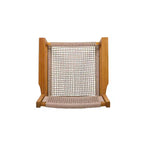 Christopher Knight Home Lysandra 5 pcs Acacia Wood Rope Weave Chairs Dining Set