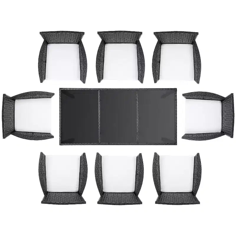 Hailee Dining Set - Indoor/Outdoor - PAT7704 - Safavieh