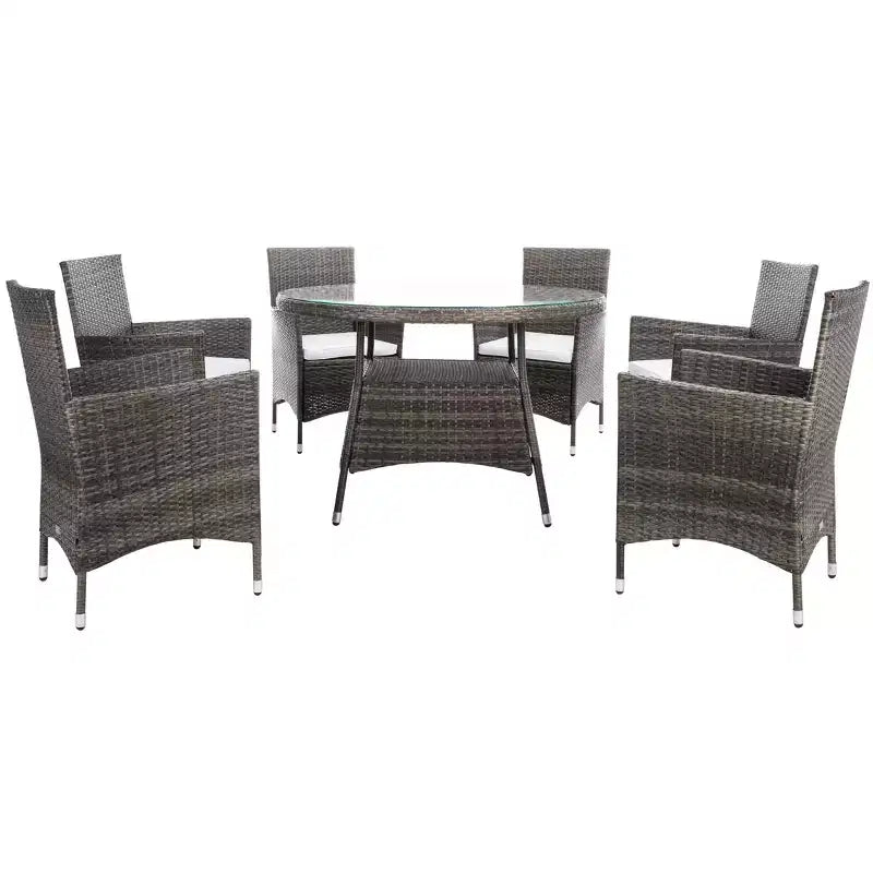 Challe Dining Set - Indoor/Outdoor - PAT7702 - Safavieh