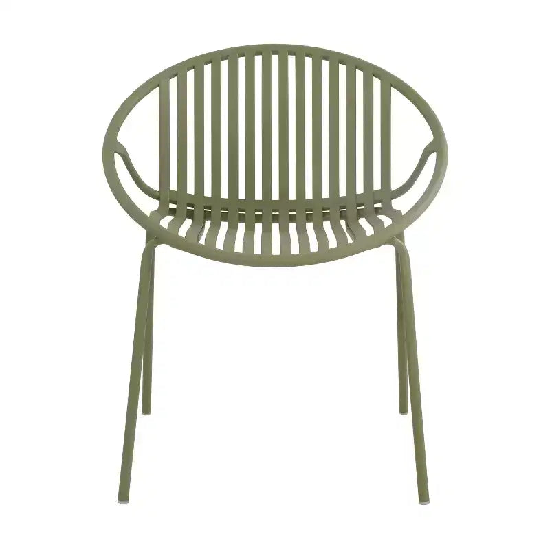 Christopher Knight Home Pablo Ensemble de salle à manger moderne d'extérieur 7 pièces avec chaises empilables
