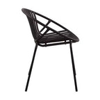 Christopher Knight Home Pablo 7 Piece Outdoor Modern Dining Set with Stackable Chair