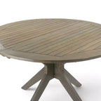 GDFStudio Brigitte Outdoor 5 Piece Rustic Acacia Wood Dining Set