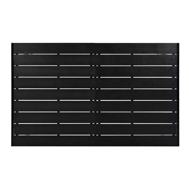 Whisen 7-Piece Weather Resistant Steel Outdoor Table and Chair Dining Sets, Patio Dining Set for Balcony, Backyard