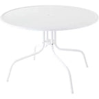 HomeStock Griffith 5Pc Outdoor Metal Dining Set - Table & 4 Chairs