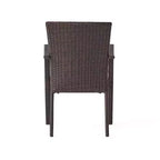 Christopher Knight Home Thompson Outdoor Wicker 7 Piece Dining Set with Cushion