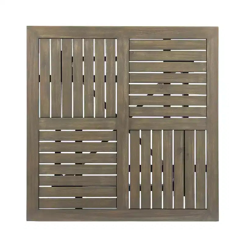 Christopher Knight Home Hartford Outdoor Acacia Wood and Wicker 5 Piece Dining Set with Cushions