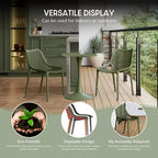 WestinTrends Playa 5-Piece Outdoor Square Patio Dining Table Set with Stackable Patio Dining Chairs