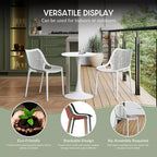 WestinTrends Playa 5-Piece Outdoor Square Patio Dining Table Set with Stackable Patio Dining Chairs
