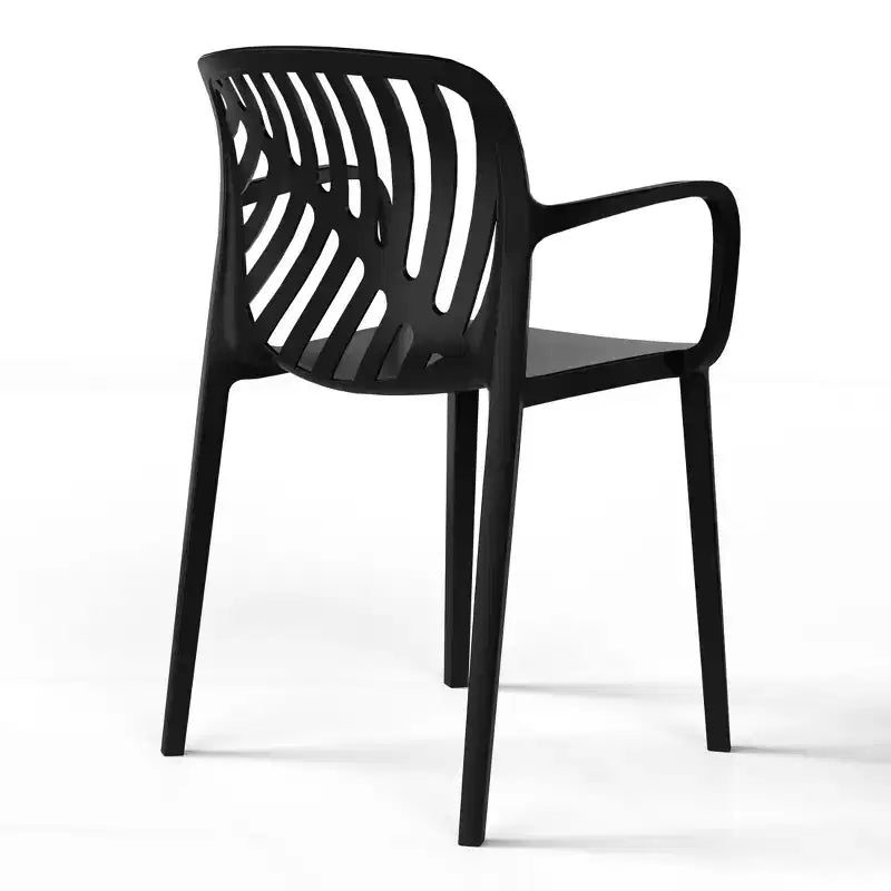 WestinTrends Playa 7-Piece Outdoor Metal Rectangle Patio Dining Table Set With Stackable Resin Patio Dining Chairs