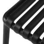 WestinTrends Playa 7-Piece Outdoor Patio Dining Table Set With Stackable Patio Chairs