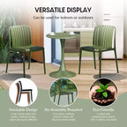 WestinTrends Playa 7-Piece Outdoor Patio Dining Table Set With Stackable Patio Chairs
