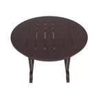 WestinTrends Malibu 5-Piece HDPE Outdoor Patio Chair and Round Table Dining Set
