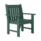 WestinTrends Malibu 5-Piece HDPE Outdoor Patio Chair and Round Table Dining Set