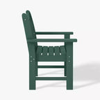 WestinTrends Malibu 5-Piece HDPE Outdoor Patio Chair and Round Table Dining Set