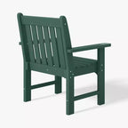 WestinTrends Malibu 5-Piece HDPE Outdoor Patio Chair and Round Table Dining Set