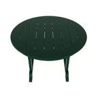 WestinTrends Malibu 5-Piece HDPE Outdoor Patio Chair and Round Table Dining Set