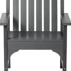 WestinTrends Malibu 5-Piece HDPE Outdoor Patio Chair and Round Table Dining Set