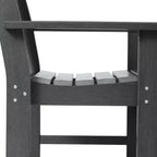 WestinTrends Malibu 7-Piece HDPE Outdoor Dining Patio Table and Chairs Set