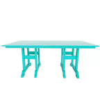 WestinTrends Malibu 7-Piece HDPE Outdoor Dining Patio Table and Chairs Set