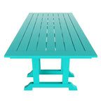 WestinTrends Malibu 7-Piece HDPE Outdoor Dining Patio Table and Chairs Set