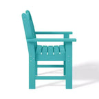 WestinTrends Malibu 7-Piece HDPE Outdoor Dining Patio Table and Chairs Set