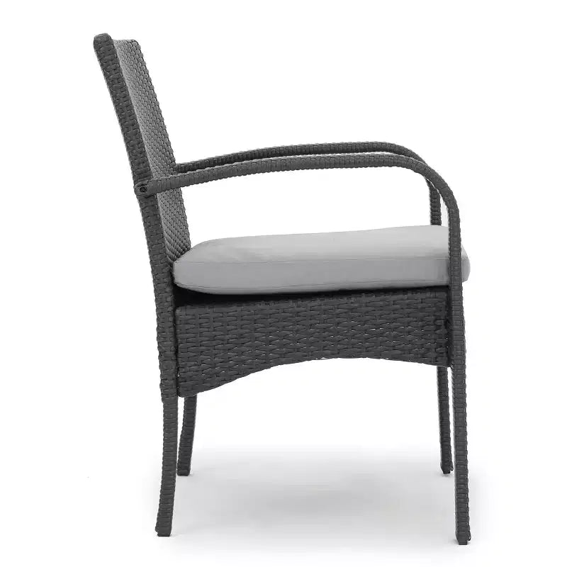 Christopher Knight Home Harlowe Outdoor Wicker 7 Piece Dining Set with Cushion