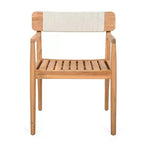 Christopher Knight Home Sett Rustic 5 Piece Patio Acacia Wood Dining Set
