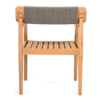 Christopher Knight Home Sett Rustic 5 Piece Patio Acacia Wood Dining Set