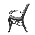 Christopher Knight Home Windley Outdoor Aluminum 5 Piece Expandable Dining Set