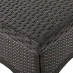 GDFStudio Galvez Outdoor Wicker 5 Piece Stacking Dining Set