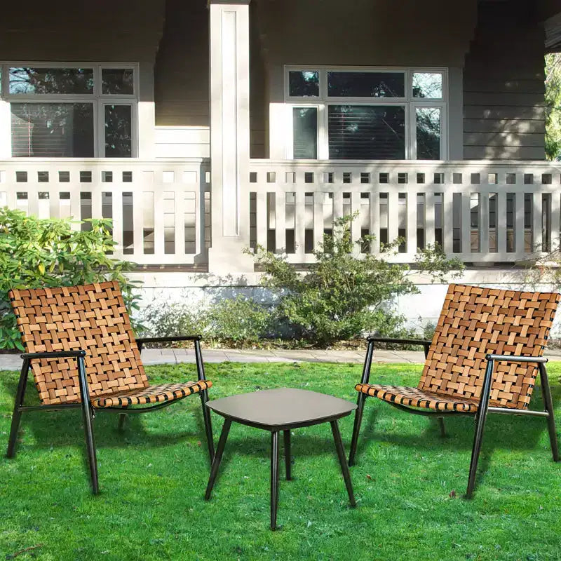 GRANDPATIO 2 - Person Outdoor Wicker Seating Group
