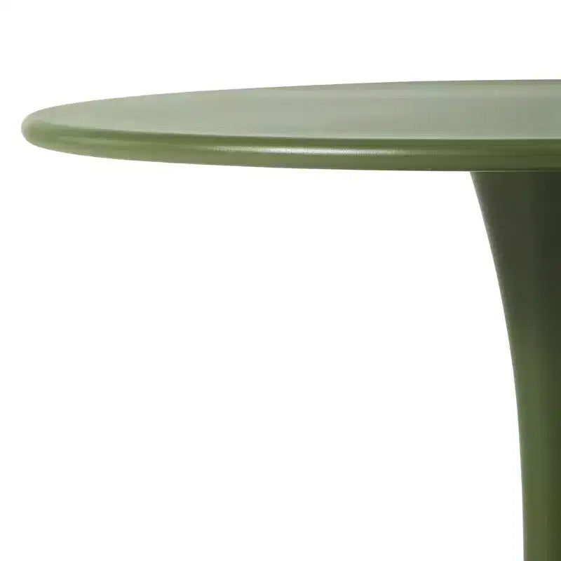WestinTrends Playa 5-Piece Outdoor Metal Dining Table Set And Stackable Resin Patio Chairs