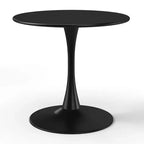 WestinTrends Playa 5-Piece Outdoor Metal Dining Table Set And Stackable Resin Patio Chairs