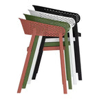 WestinTrends Playa 5-Piece Outdoor Metal Frame Square Dining Table Patio Set with Stackable Patio Dining Chairs