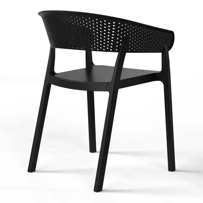 WestinTrends Playa 5-Piece Outdoor Metal Frame Square Dining Table Patio Set with Stackable Patio Dining Chairs