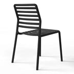 Ensemble de salle à manger d'extérieur rectangulaire WestinTrends Playa 7 pièces en métal avec 6 chaises de salle à manger empilables en plastique