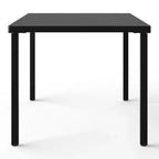 Ensemble de salle à manger d'extérieur rectangulaire WestinTrends Playa 7 pièces en métal avec 6 chaises de salle à manger empilables en plastique