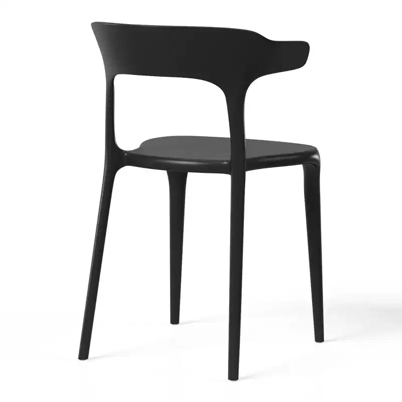 WestinTrends Playa Ensemble de 7 pièces table de salle à manger rectangulaire en métal pour extérieur avec 6 chaises de salle à manger en plastique empilables