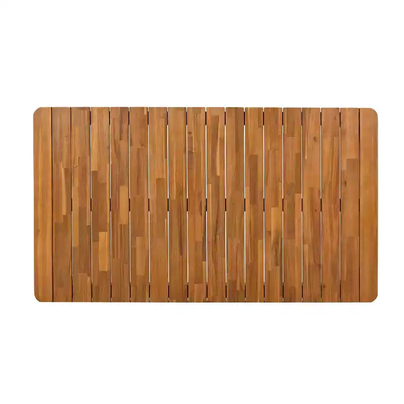 Christopher Knight Home Corin Elara, ensemble de salle à manger d'extérieur 5 pièces en bois d'acacia et corde tressée avec table à lattes et coussins