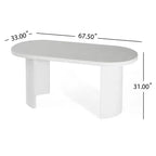 Christopher Knight Home Adair – Ensemble de salle à manger moderne 6 pièces pour patio, en béton et terrazzo, avec chaises de salle à manger en osier