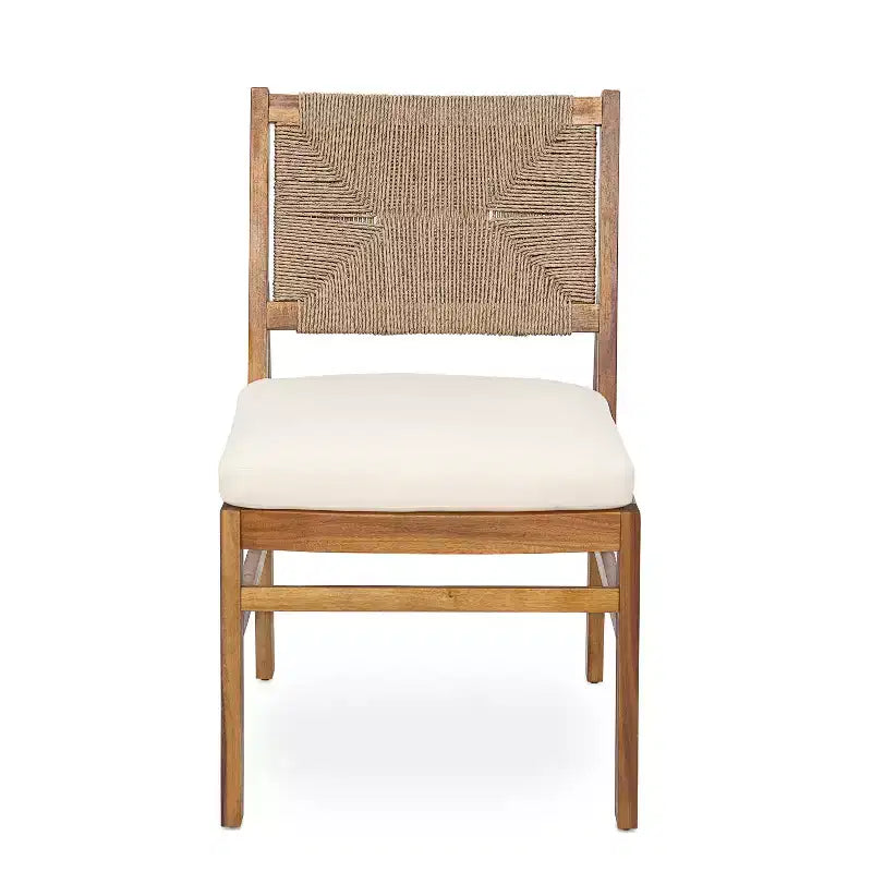 Christopher Knight Home Daisy Ensemble de salle à manger 3 pièces en bois d'acacia rustique avec chaises en osier