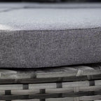 Convertible Rattan Daybed Sectional