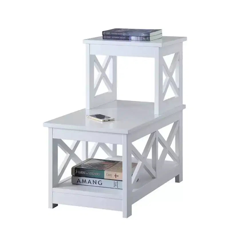 Tavolino Rettangolare in Legno con Piano, 1 Pezzo